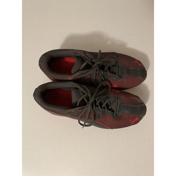 PUMA Tazon Mesh Men’s Cross-Trainer Shoe Size 11 Red Black 18907701 - Picture 7 of 9